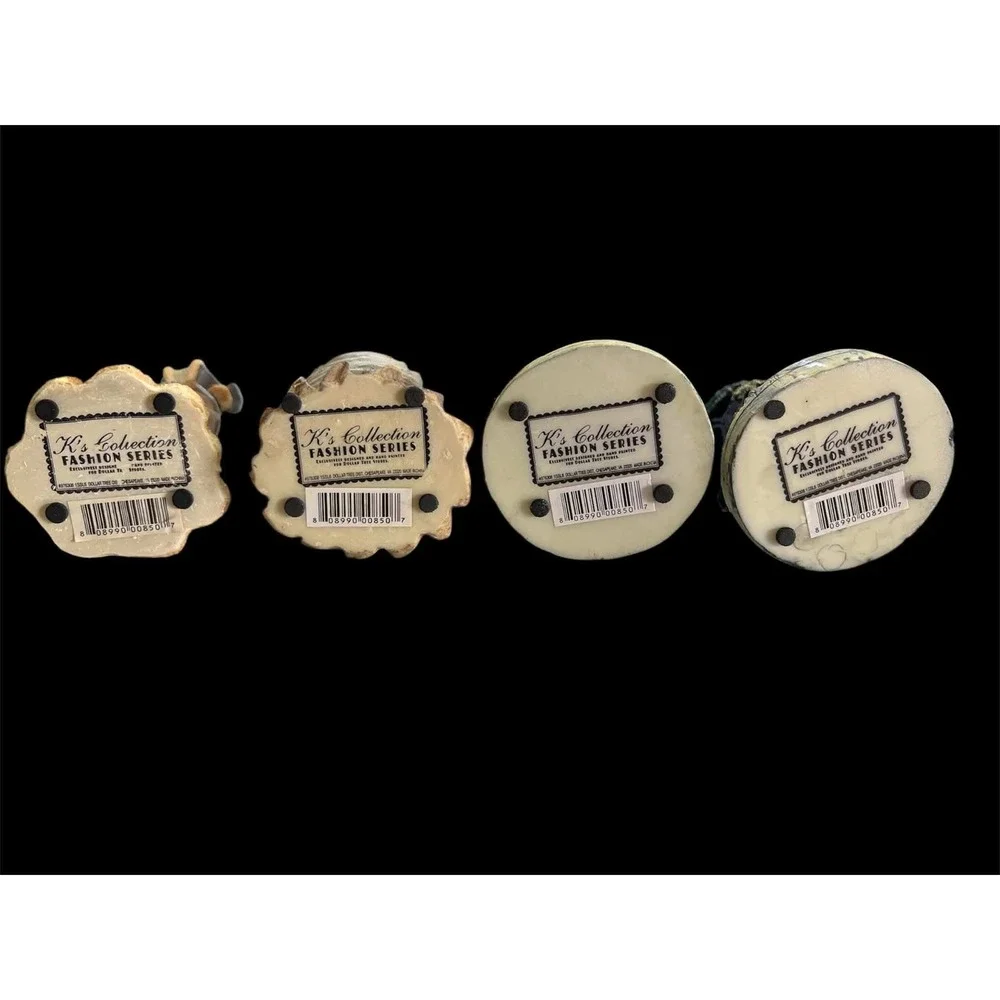 Vintage Victorian Style Miniature Dress Form‎ Figurine Set of 7 26-05-22